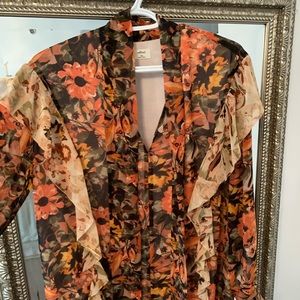 Aritzia Floral Dress